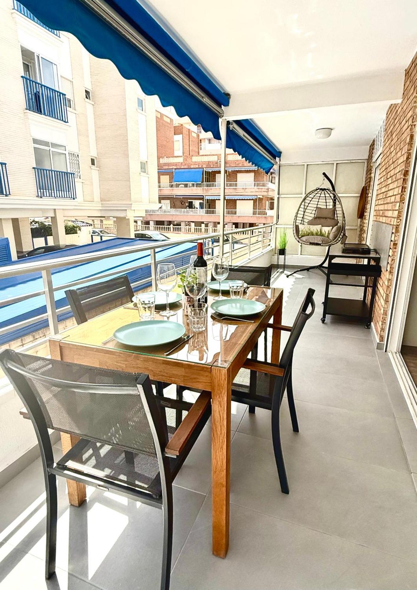Be Happy, Santa Pola Apartamento A 50 Metros De La Gran Playa エクステリア 写真